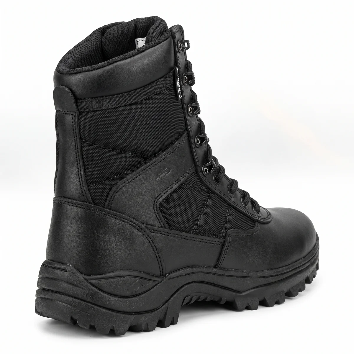 Botas FACER Black Cuero Estilo Tenis